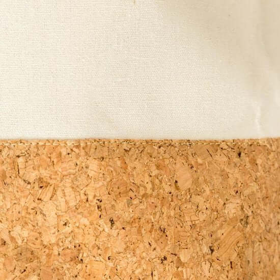 Wäschekorb Baumwoll-Leinen rund