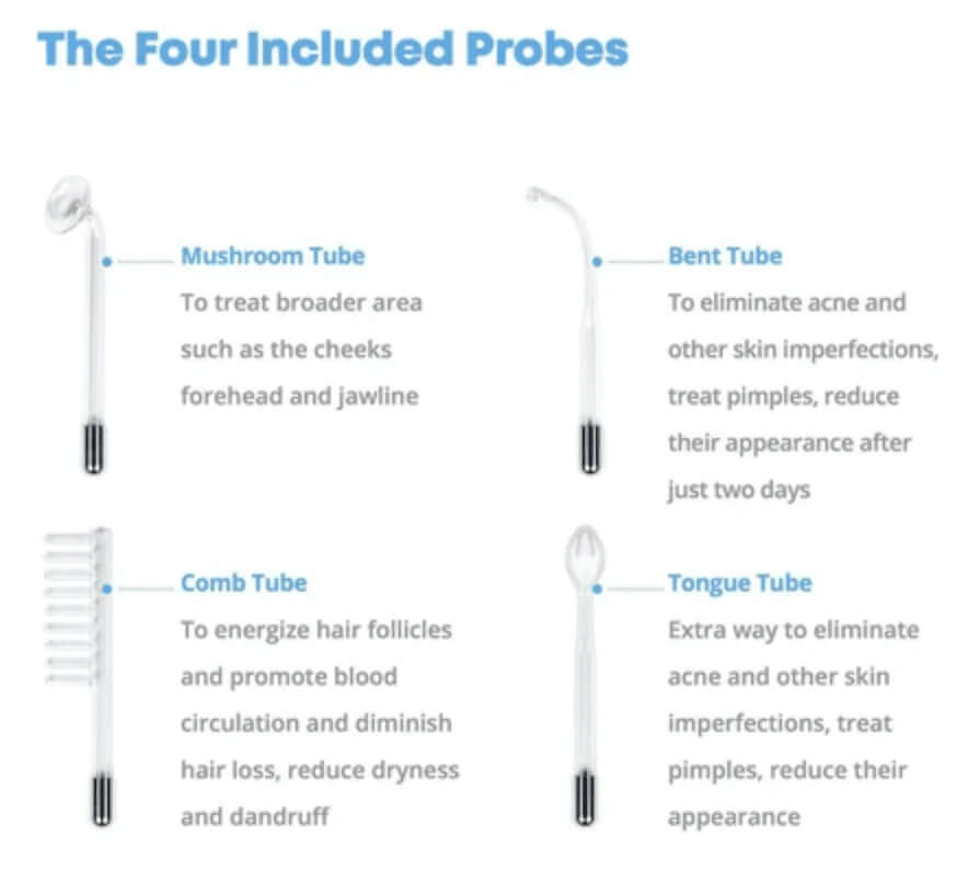 Gesichts- & Kopfhautpflege - Hochfrequenztherapiegerät
