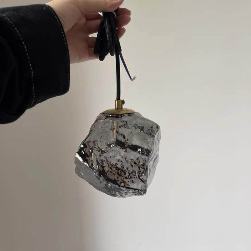 Moderne Glas Hängeleuchte Kupfer