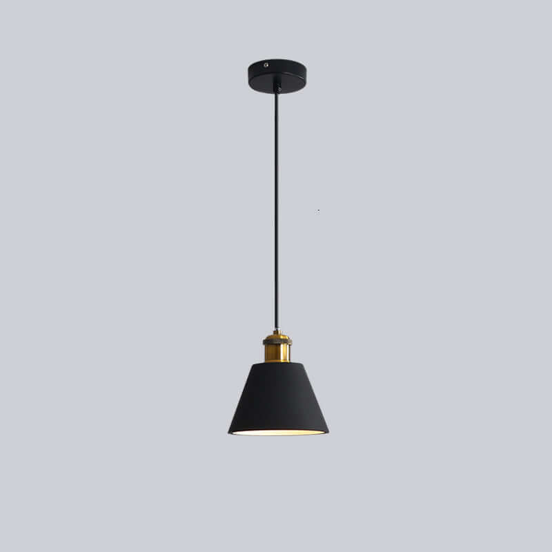 Moderne LED Pendelleuchte im Morandi-Stil