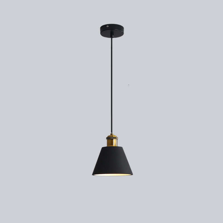 Moderne LED Pendelleuchte im Morandi-Stil