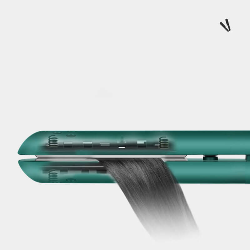 2-in-1 Glätteisen & Lockenstab - USB