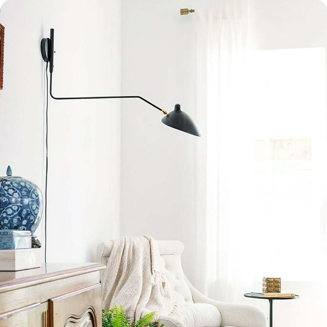 Designer Wandleuchte - modern - Metall