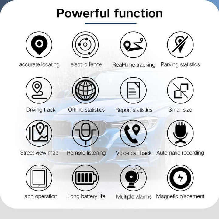 GPS Tracker Auto Ortung Magnet Klein Lang Akku