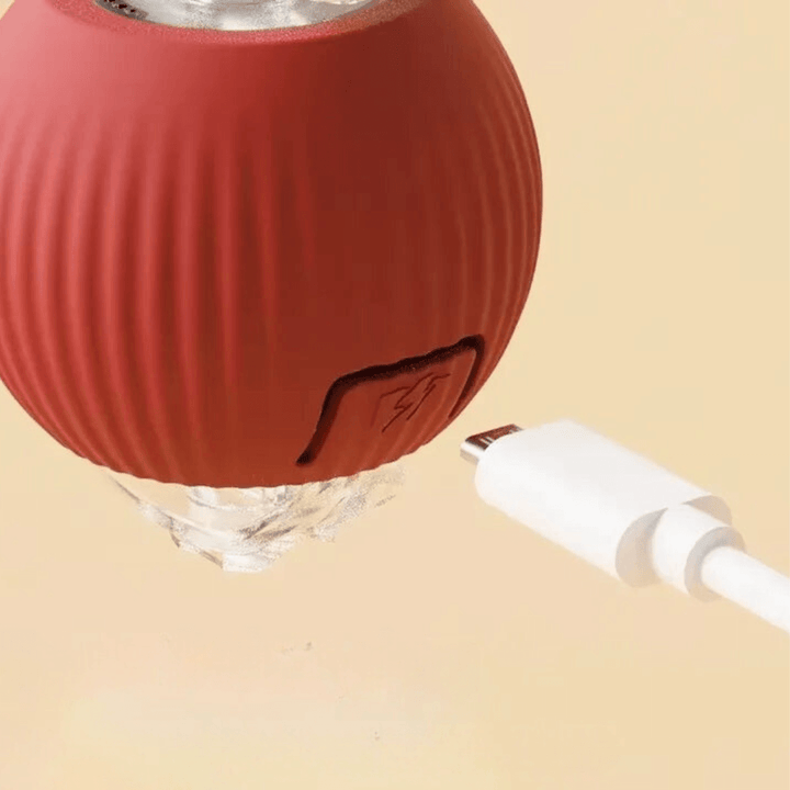 Interaktiver Katzenball mit Schwanz