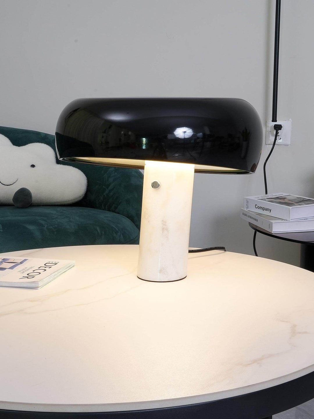 Designer Marmor Tischlampe