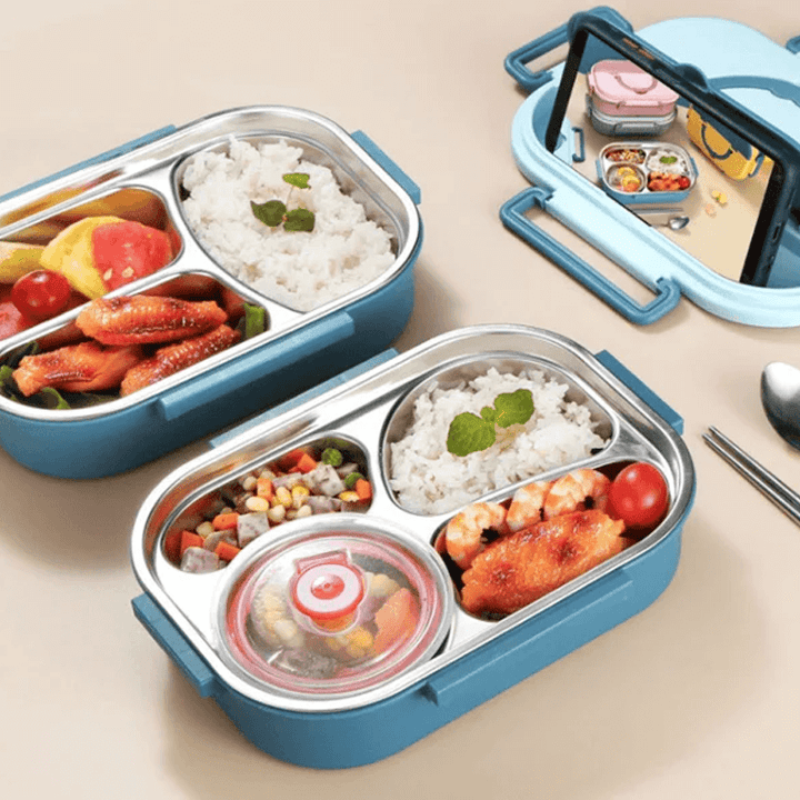 Thermo-Lunchbox Edelstahl - Warmhaltebox