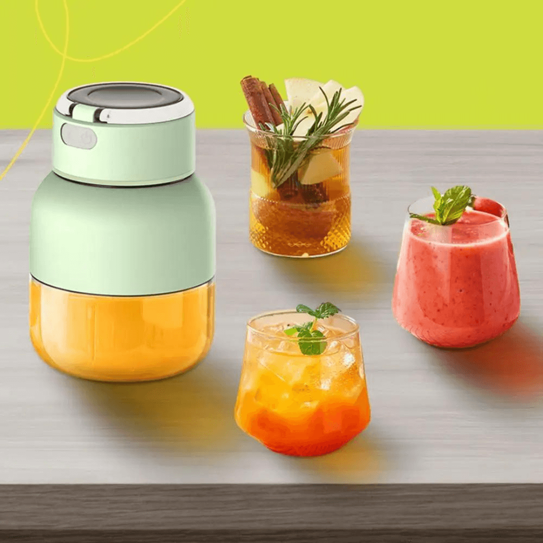 Tragbarer 2-in-1 Mixer & Entsafter