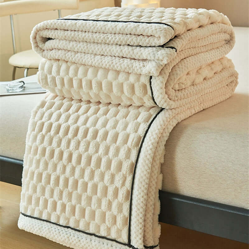 Kuscheldecke Flanell Fleece - Ultraweich & Warm