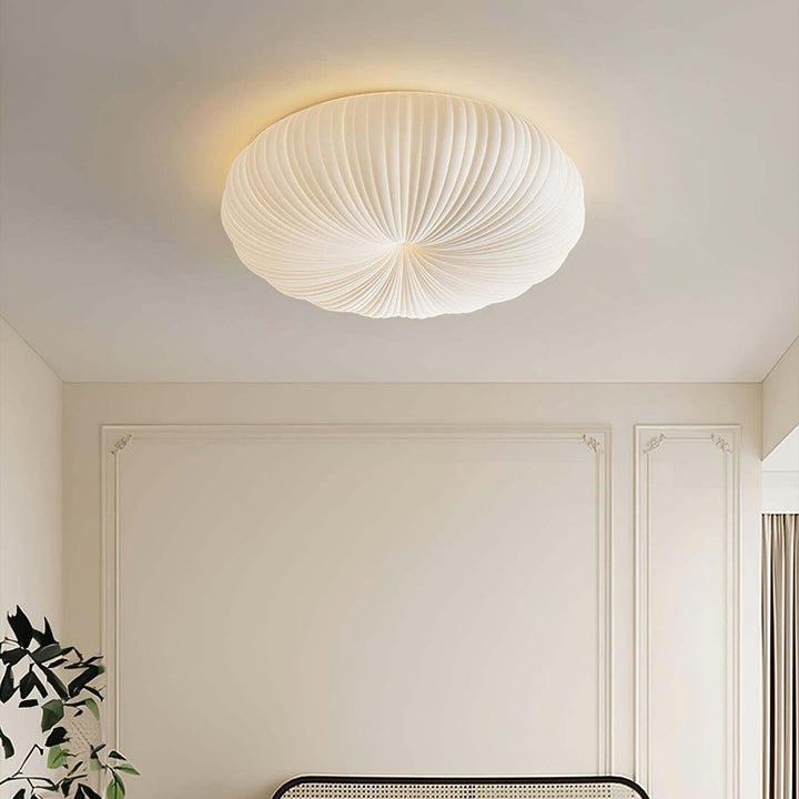 Moderne LED-Deckenleuchte, dimmbar, rund