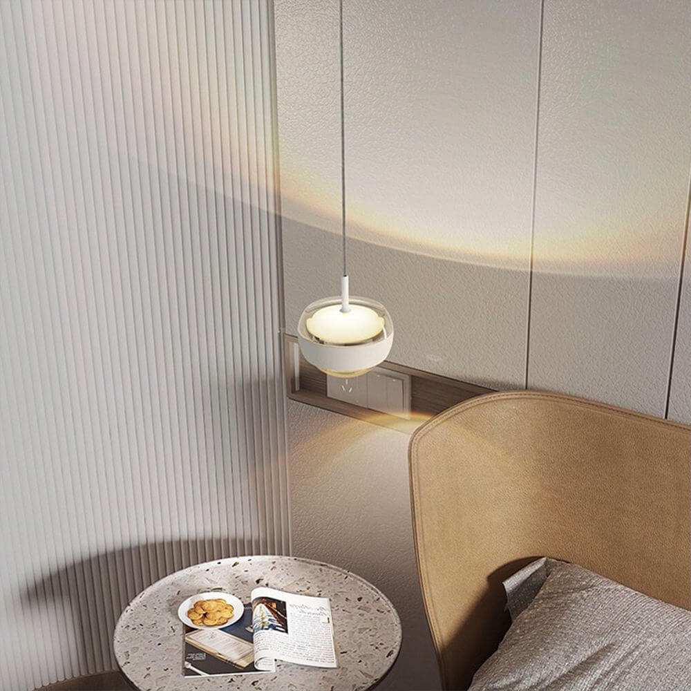 Halbkreis LED Pendelleuchte Modernes Design