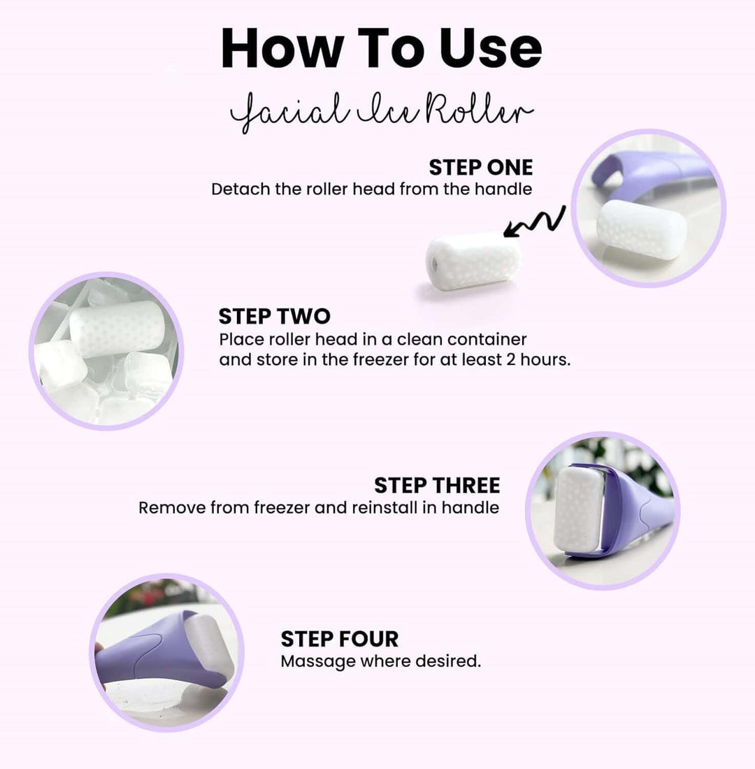 Eisroller für Gesicht - Anti-Falten & Schwellungen