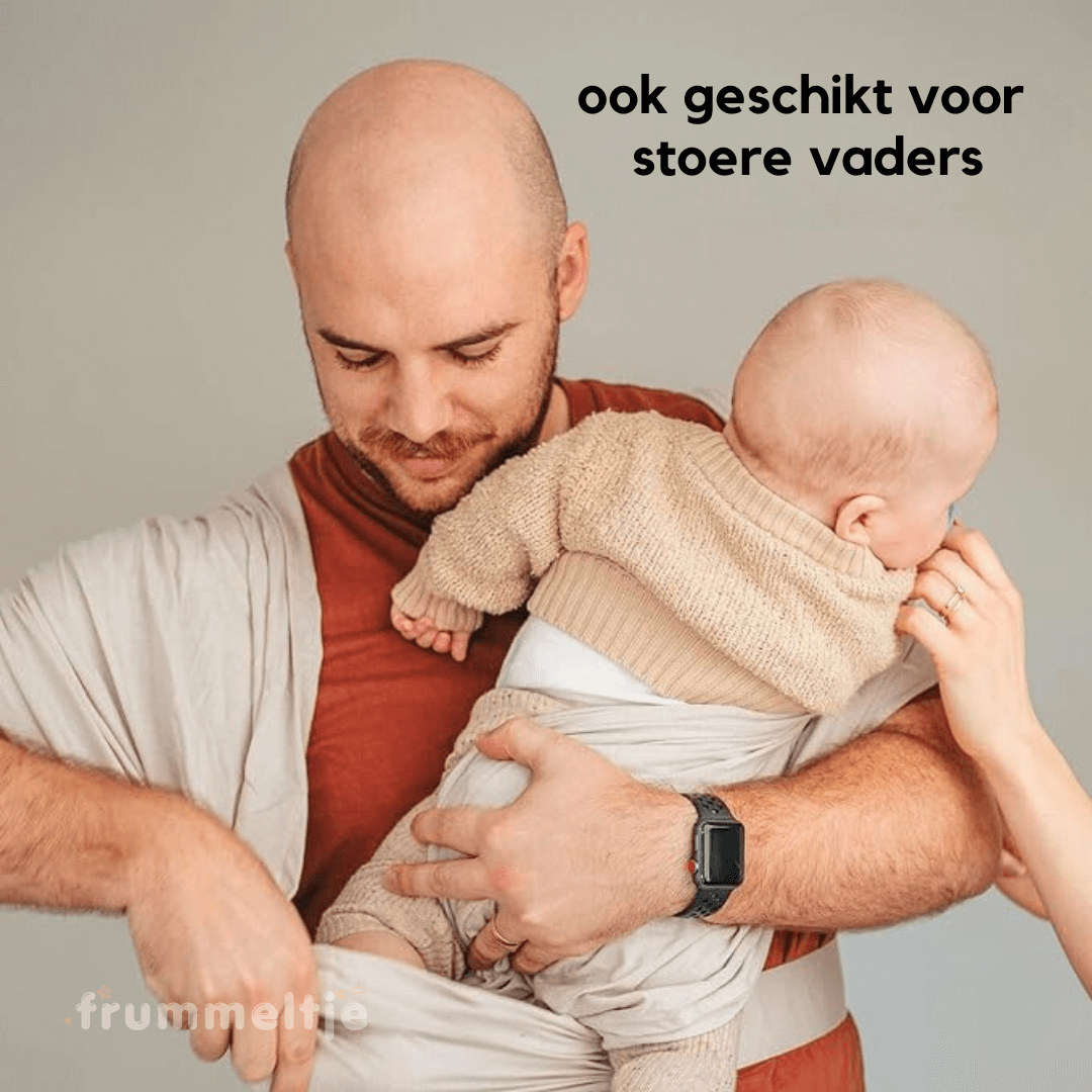 Ergonomische Babytrage mit Rückenunterstützung