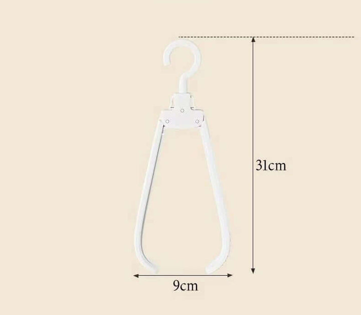 Platzsparender Klappbügel - Kleiderbügel faltbar