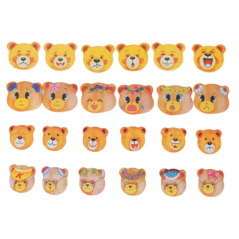 Holzpuzzle-Spielzeug für Kleinkinder - Kreatives Outfit-Spiel