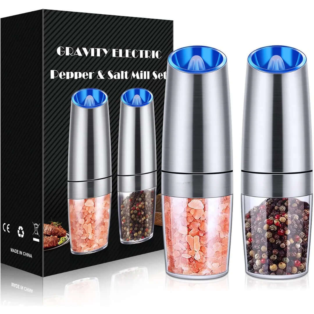 Elektrische Salz- & Pfeffermühle - Wiederaufladbar