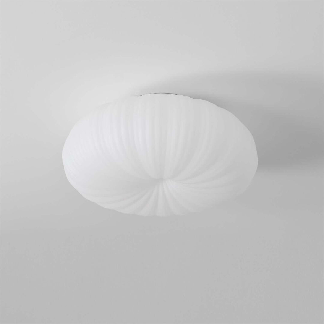 Moderne LED-Deckenleuchte, dimmbar, rund