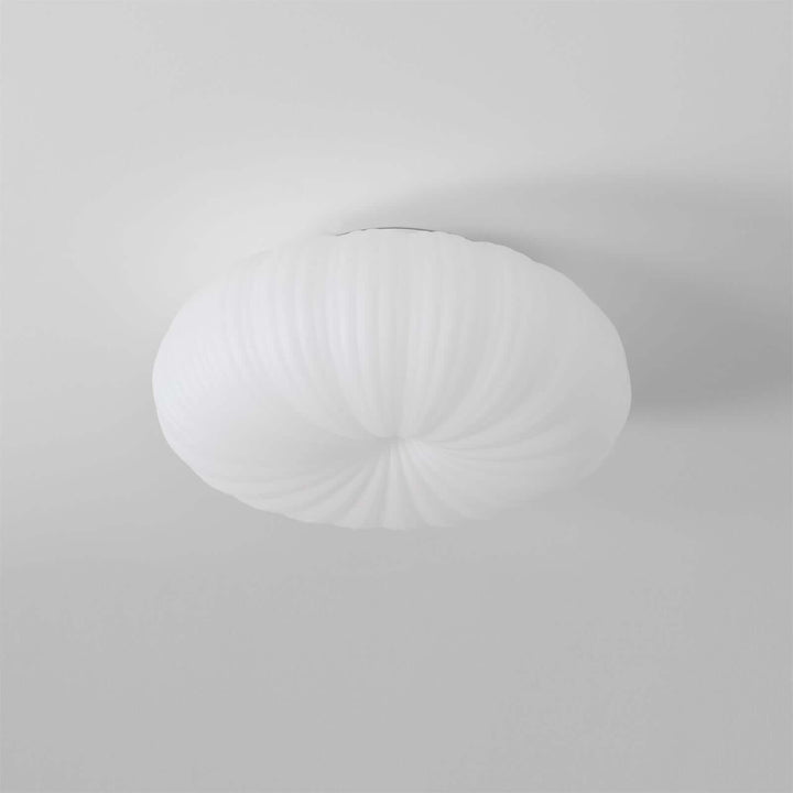 Moderne LED-Deckenleuchte, dimmbar, rund