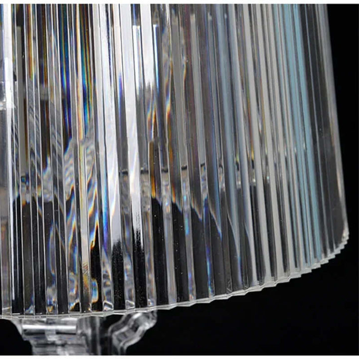 Verstellbare Acryl Tischlampe Barock Design
