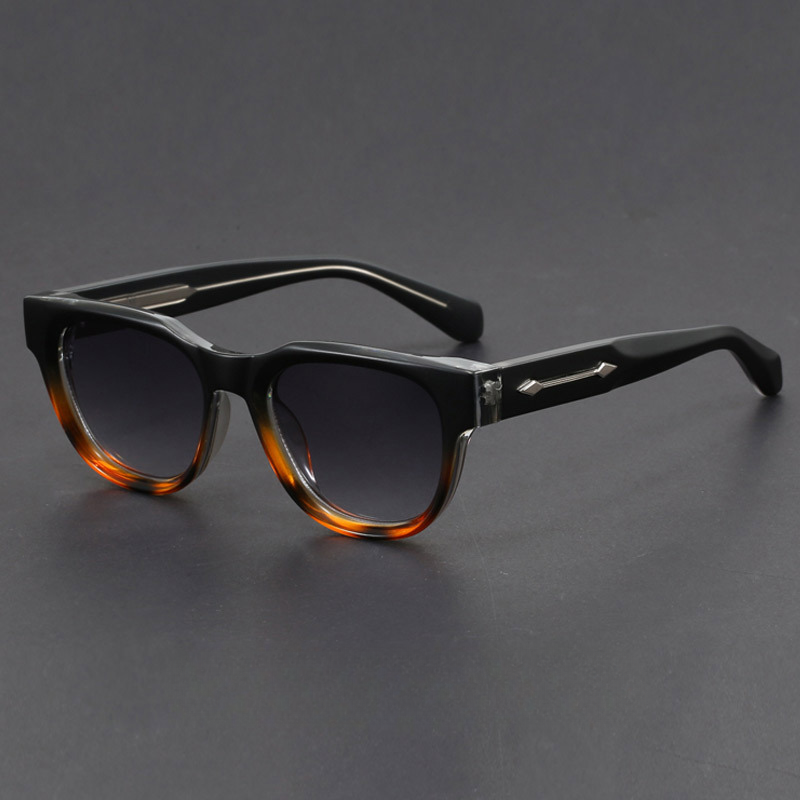 Modern square polarized sunglasses, offering fashion and eye protection.
