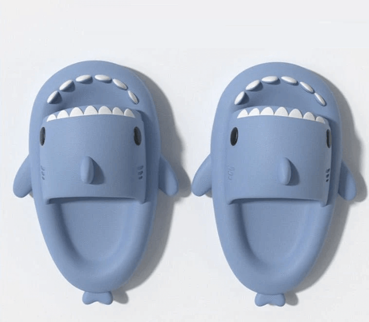 Haifisch Pantoffeln - Kuschelige Hausschuhe für Erwachsene