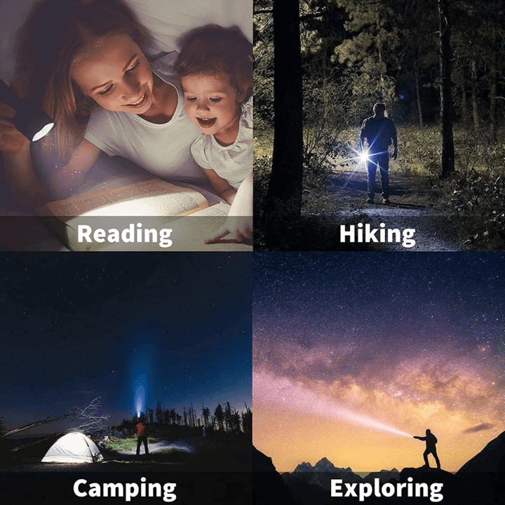 Leistungsstarke LED Taschenlampe 1000 Lumen