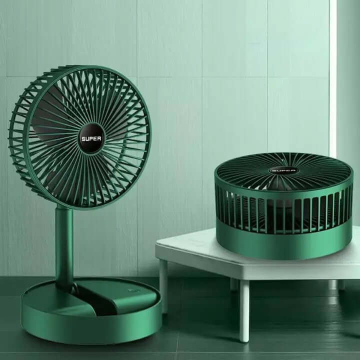 Tragbarer Klappventilator mit 3 Geschwindigkeiten