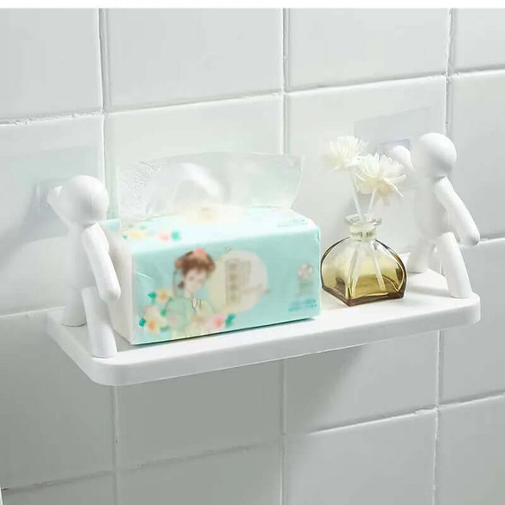 Modulares Regal System, 120x40x180cm, MDF & Stahl