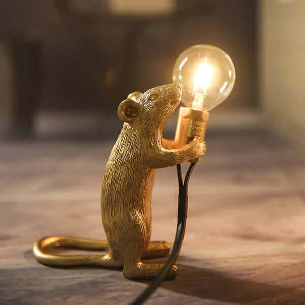 Dekorative Maus-Tischlampe