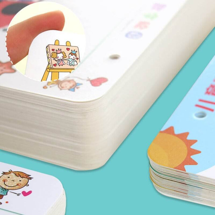 Wiederverwendbares Schreibheft Set für Kleinkinder