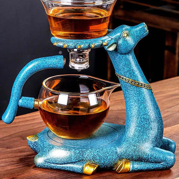 Magnetisches Teekannen-Set mit Gläsern