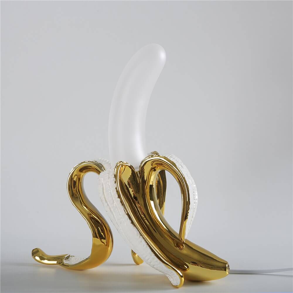 Art Deco Tischlampe Bananen Design