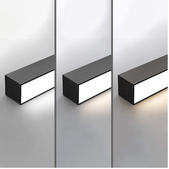 Lineare LED Deckenleuchte Industrie Design