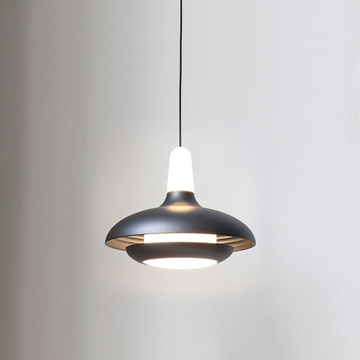 Moderne LED Pendelleuchte, Aluminium, 18cm