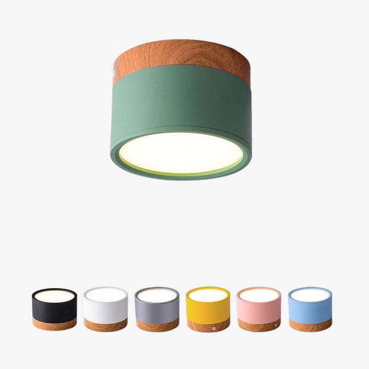 Moderne LED Deckenleuchte, Morandi Stil