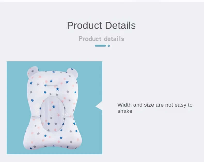 Baby Badematte Anti-Rutsch - Tragbar &amp; Sicher