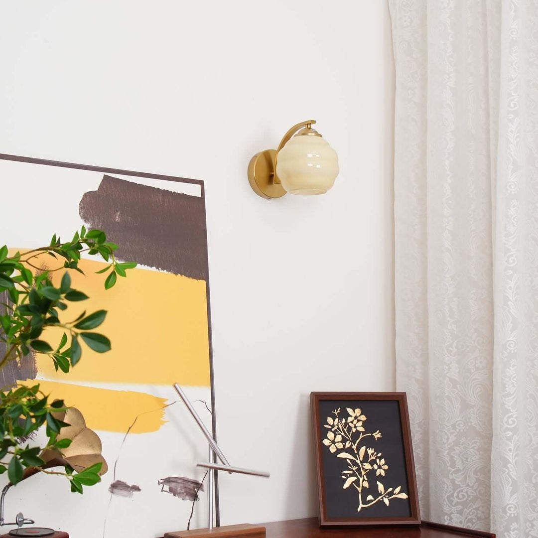 Vintage Wandlampe Art Deco Stil