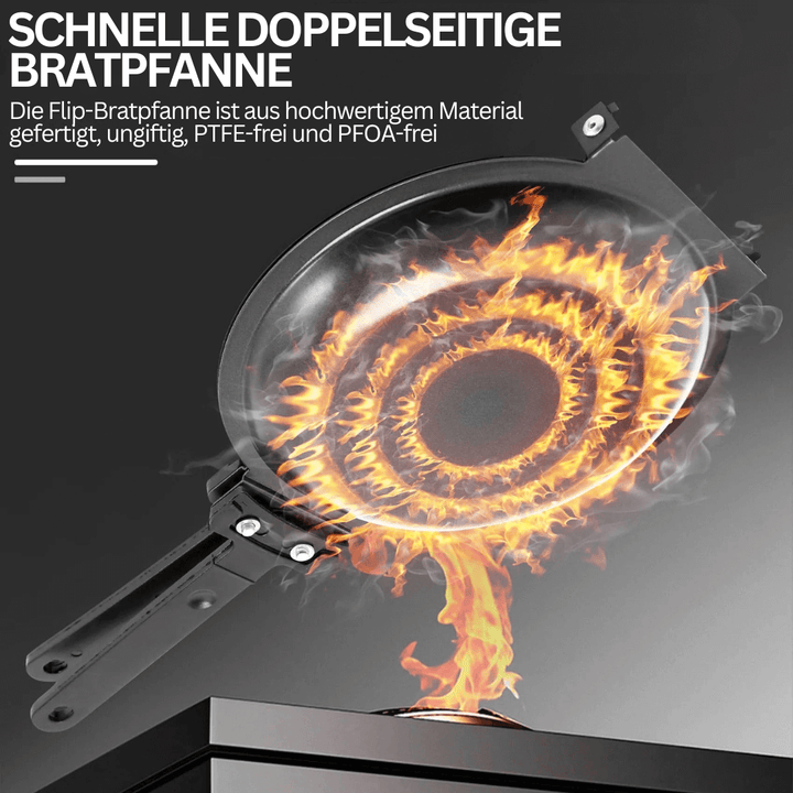 Doppelseitige Pfannkuchenpfanne Antihaft 19 cm