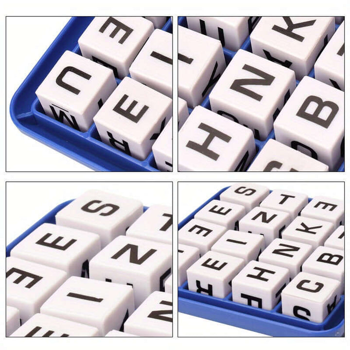 Wortsuch-Würfelspiel - LetterRace - Denkspiel für Familien