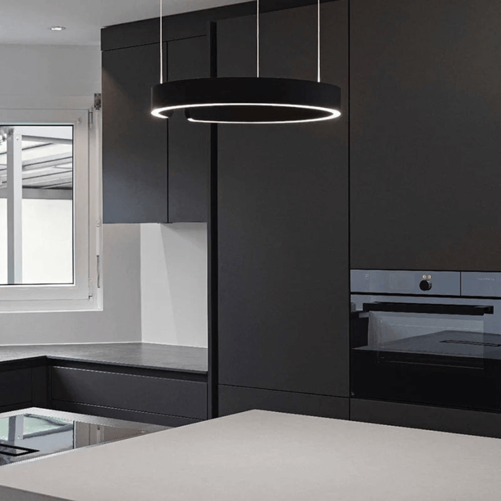 Moderne LED-Ring-Hängeleuchte