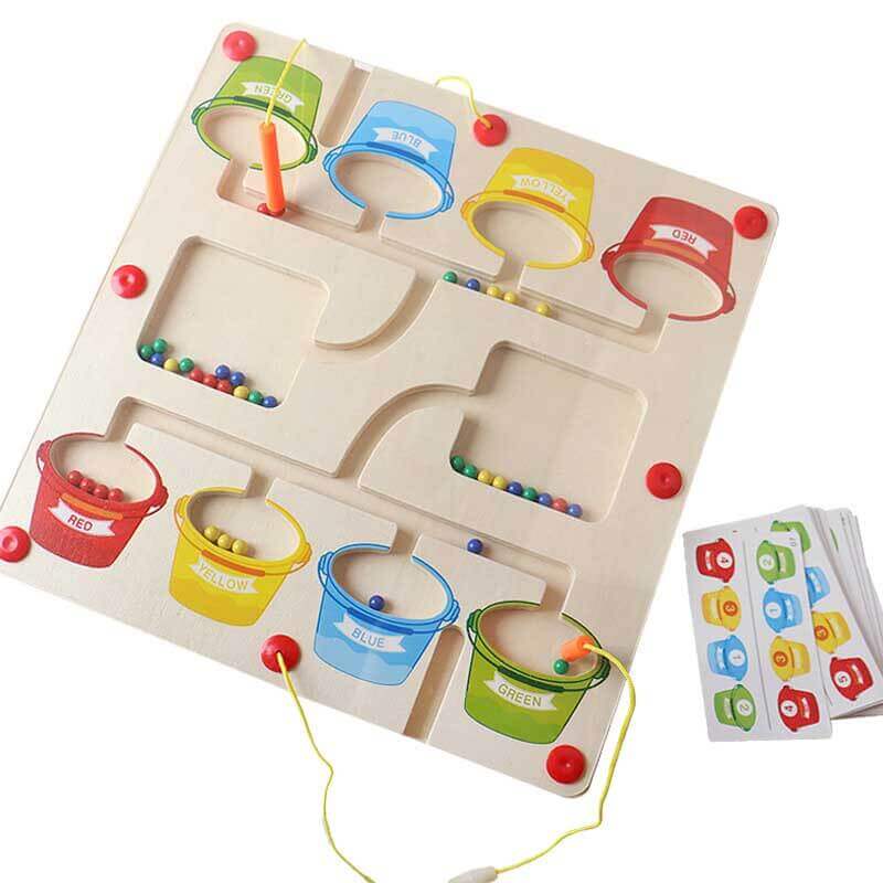 Farbenfrohes Magnetisches Zählspiel für Kinder