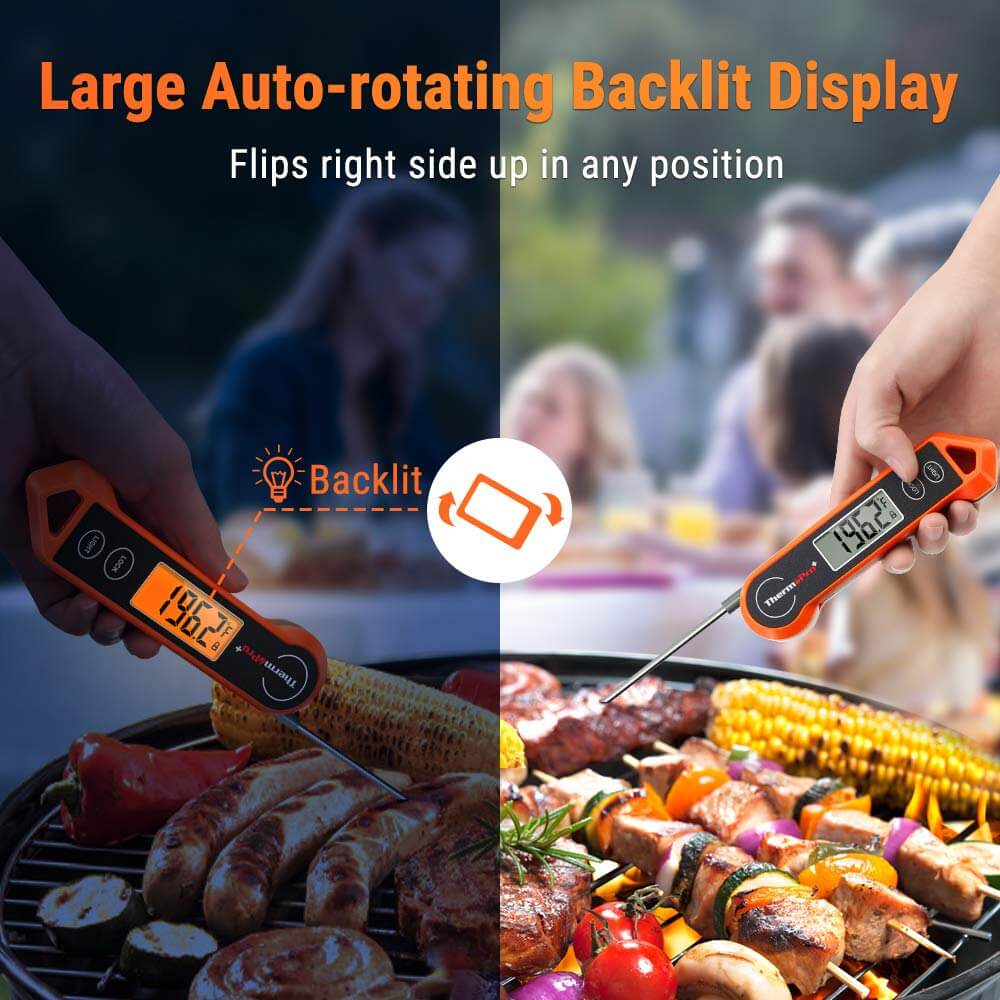 Digitales Fleischthermometer mit Bewegungssensor