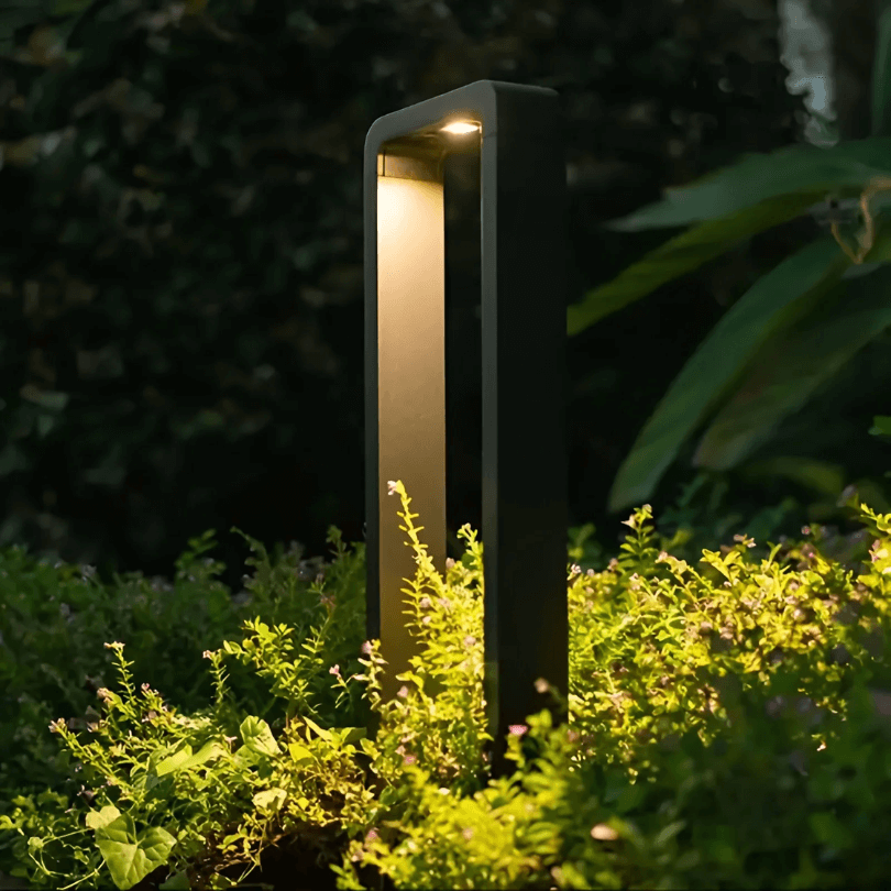 Moderne LED Gartenleuchte Außen Aluminium