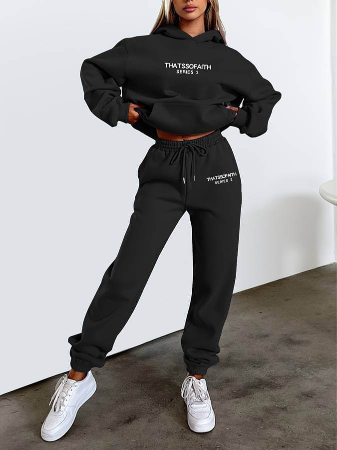 Jogginghose und Hoodie Set
