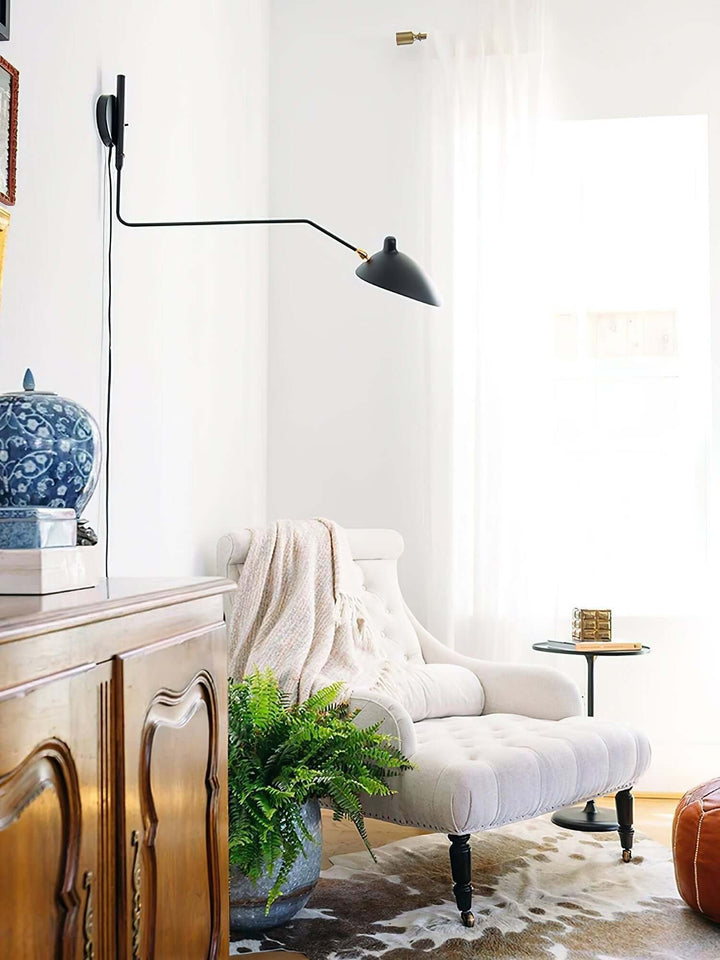 Designer Wandleuchte - modern - Metall