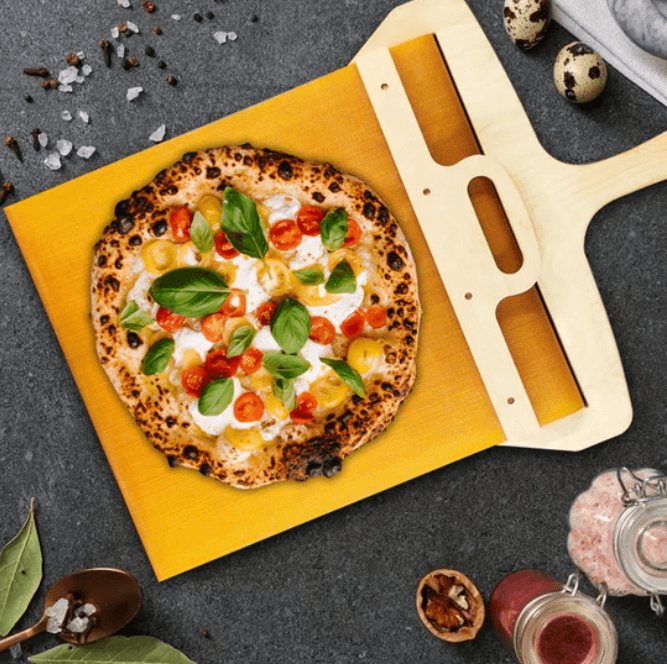 Pizzaschieber Holz 35cm - Pizza backen wie ein Profi