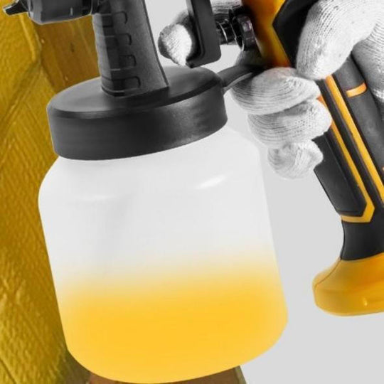 Easy-clean electric paint sprayer for hassle-free home improvement. Ideal for various coatings & quick jobs.