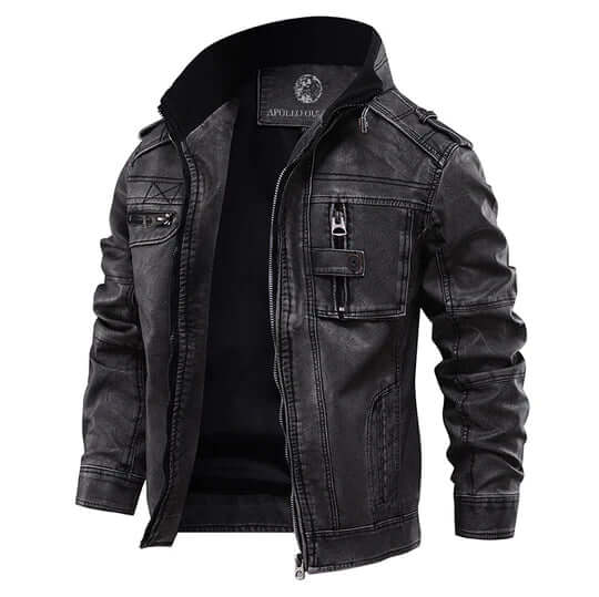 Herren-Lederjacke BENNE