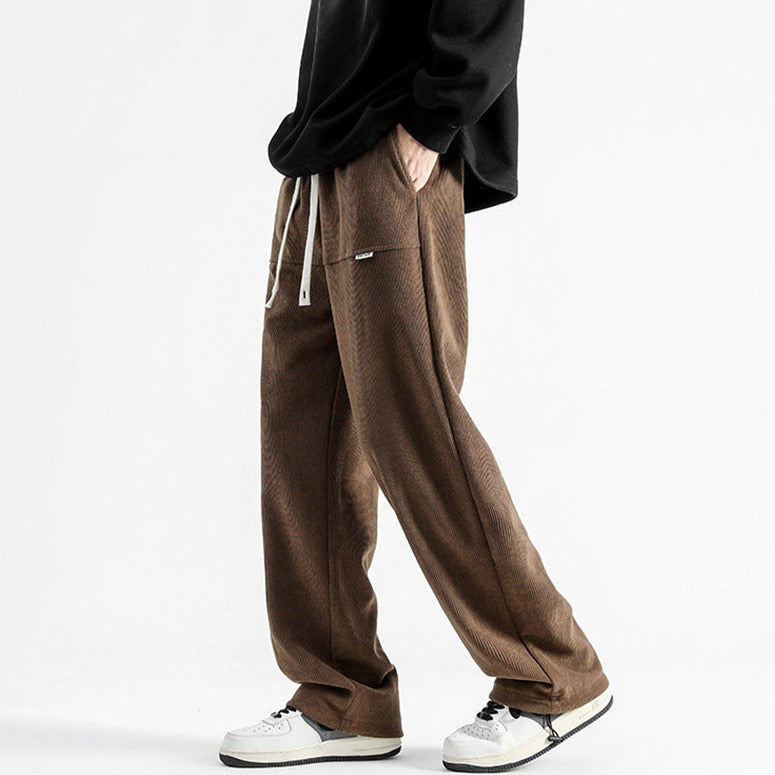 Men's Malibu Relaxed Fit Casual Pants in versatile khaki, perfect for everyday comfort and style.