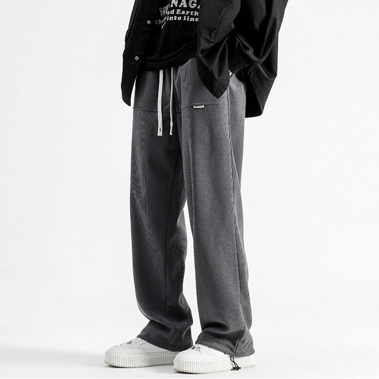Men's versatile Coffee Malibu Relaxed Fit Casual Pants, designed for ultimate comfort.